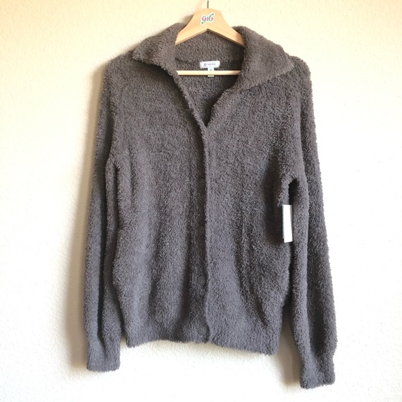 Susanna Oversized Teddy Sweater Cardigan XS - Picture 2 of 8